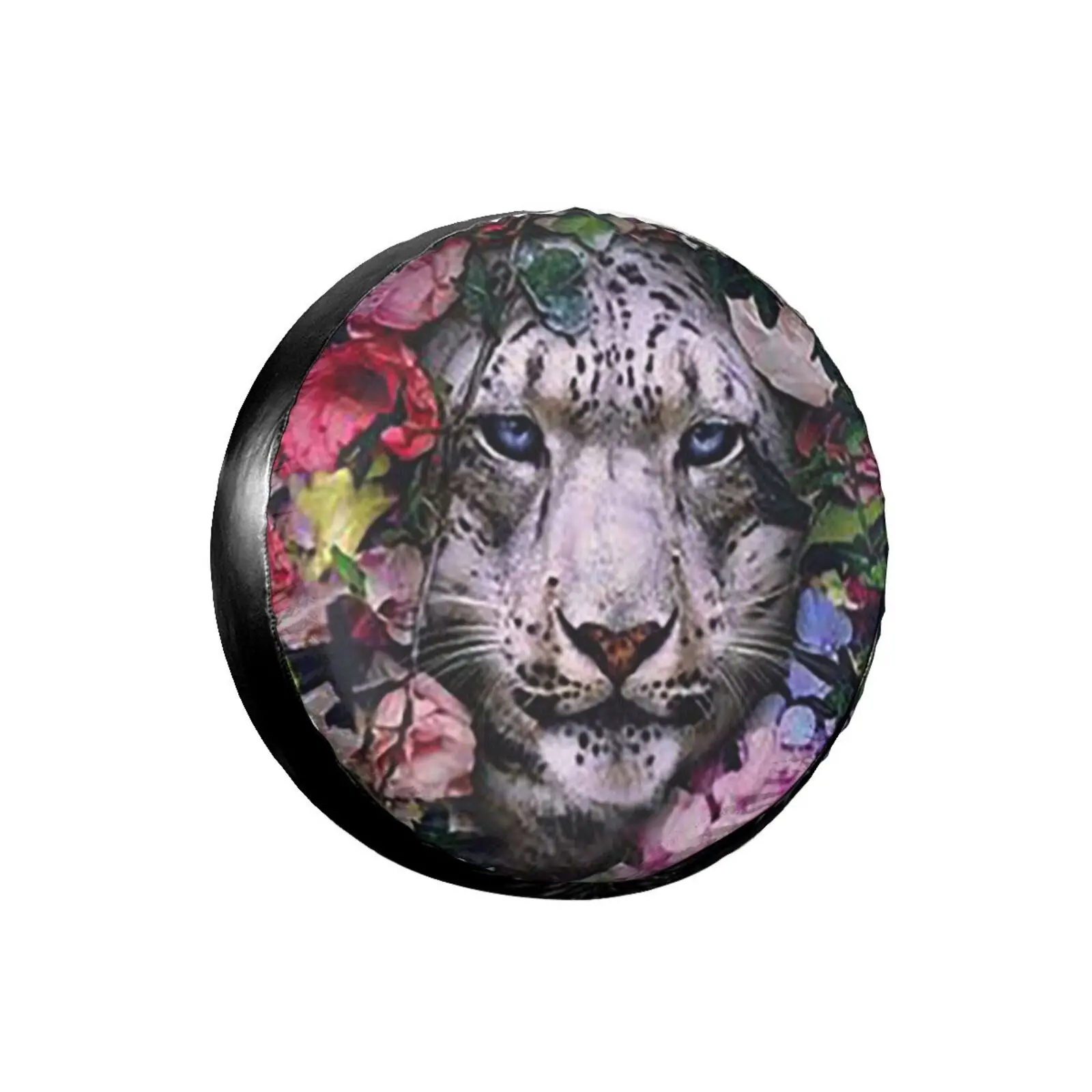 

3D Lion Animal Spare Tire Cover Waterproof Dustproof Sun Wheel Tire Cover For Jeep, Trailer, SUV Vehicle Anime Tire Cover