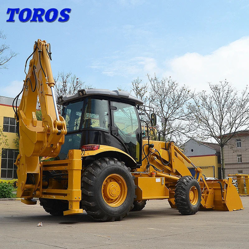 

Mini Tractor Front End Compact Backhoe Loader with Excavator Loader
