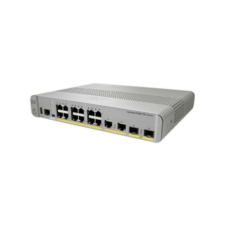 

WS-C3560CX-12PC-S оригинальный 12-портовый управляемый сетевой коммутатор PoE