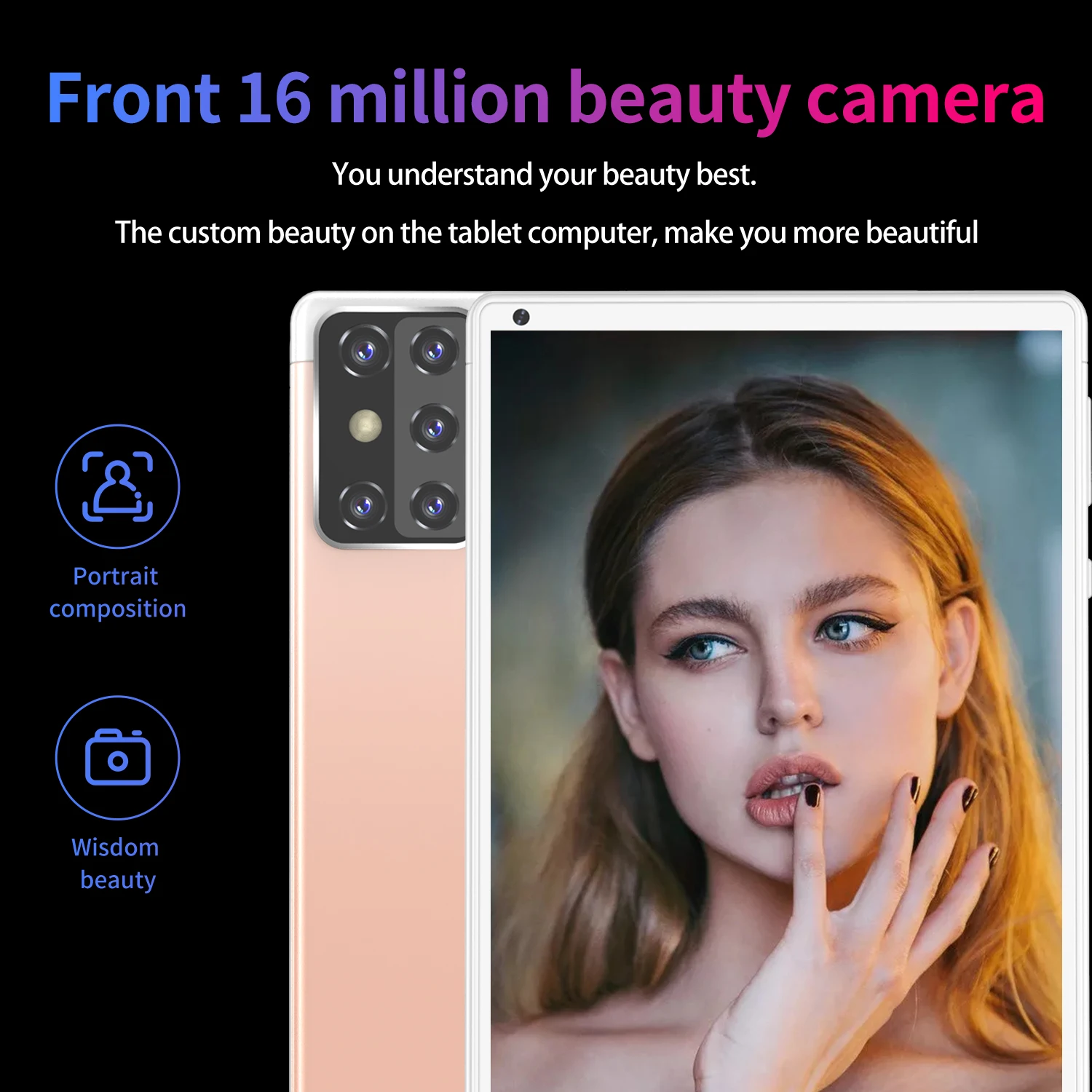 

4G LTE Notebook 7800mAh Tablet Android Pad Air Global Version Dual SIM 12GB 640GB Laptop 5G Google Play WPS Office Computer