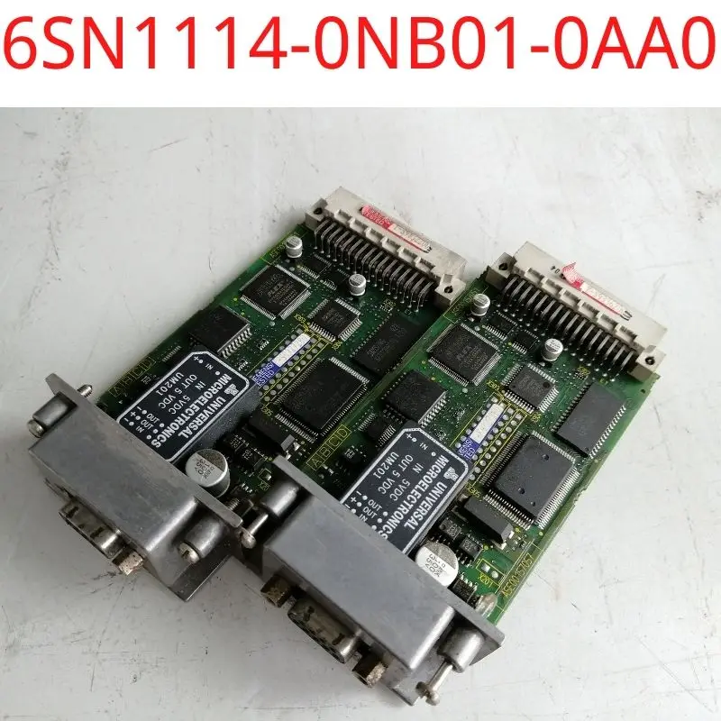 

used Siemens 6SN1114-0NB01-0AA0 SIMODRIVE 611 U, OPTION MODULE MOTION CONTROL W. PROFIBUS DP SYNCHRONOUS test ok