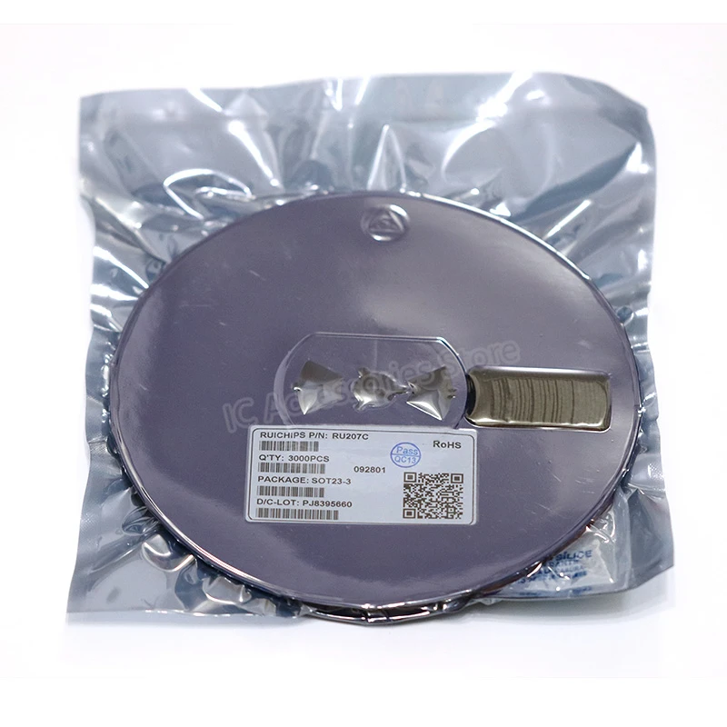 

20 шт., RU207C SOT23-3 MOS FET 20V/8A Ток Совершенно новый оригинал