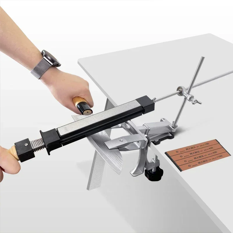 RSCHEF фиксированная точилка для ножей кухонный Профессиональный точильный камень