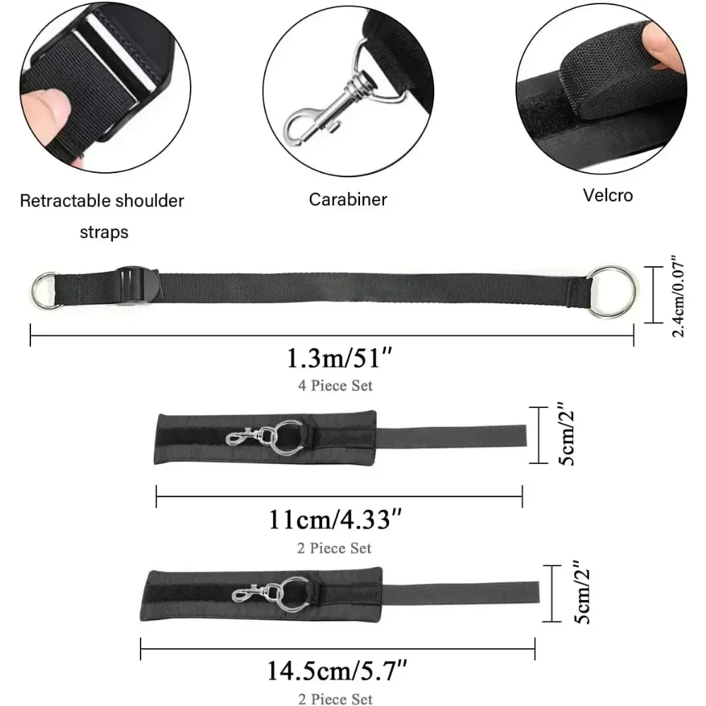 Кровать БДСМ Комплект Набор Секс-Игрушки Наручники для Пары Женщин Товары Для