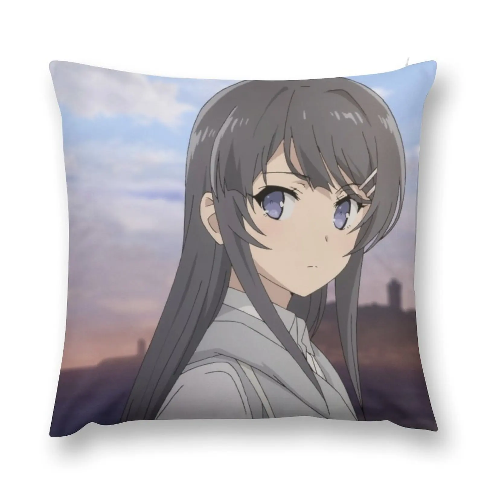 Mai Sakurajima декоративная подушка для дивана