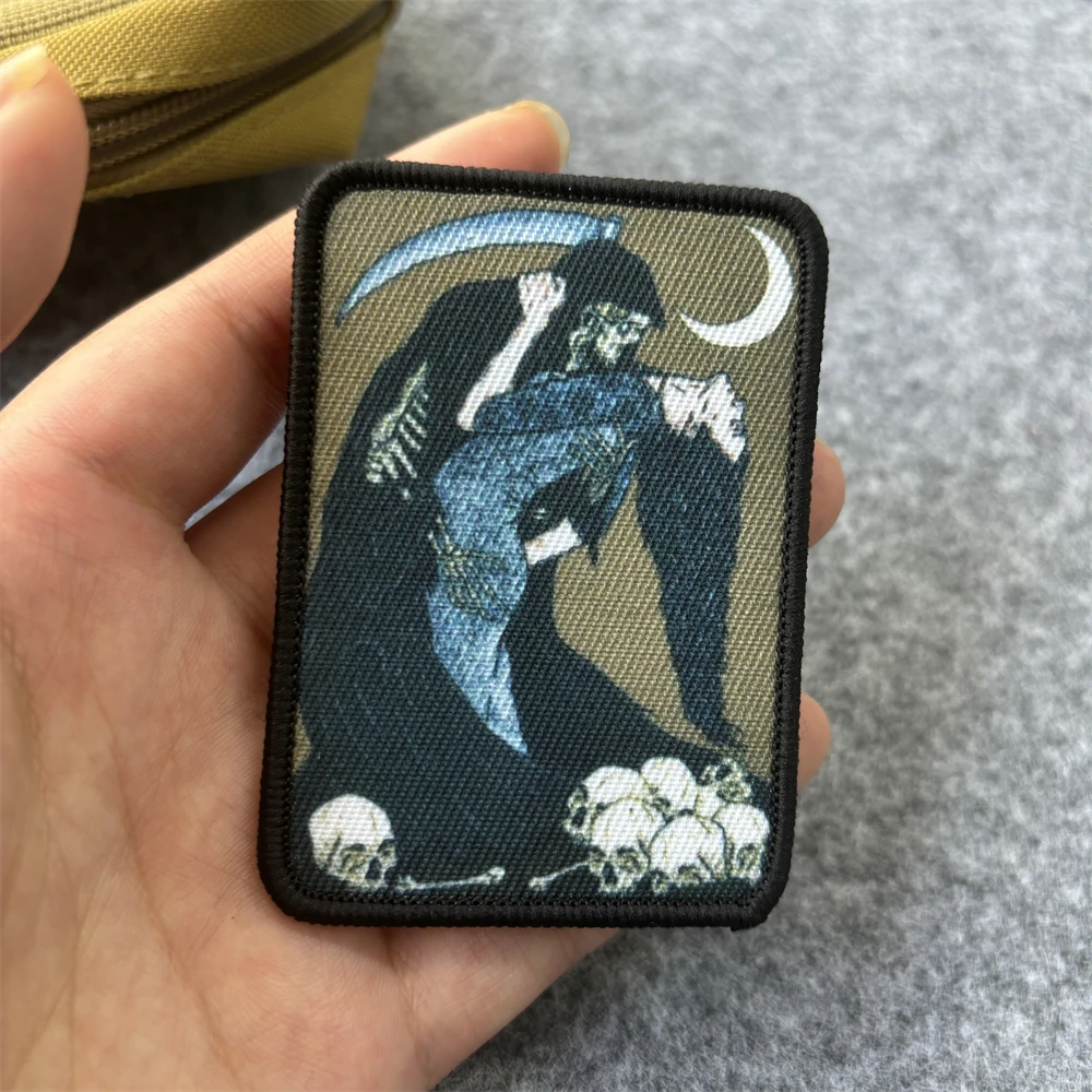 Наклейки &quotDance with Death&quot имитация черепа серп смерти памяти с крючком и петлей