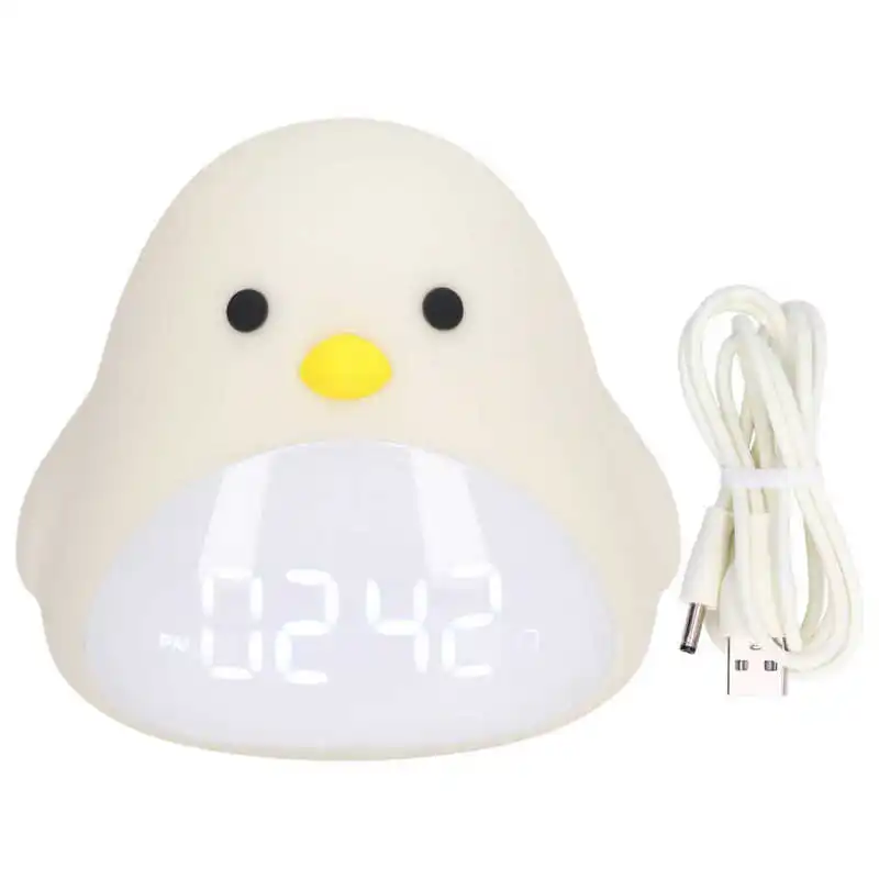 

Night Light Alarm Clock Light LED for Kids for Bedroom for Dormitory
