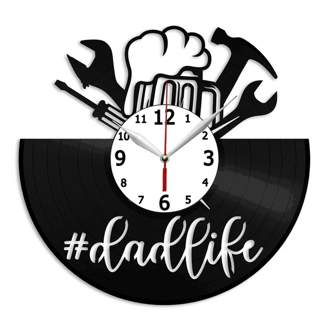 Dad clock. Кварцевые карманные часы dad. Big dad watches you. Dad clock. Часы из пластинки.