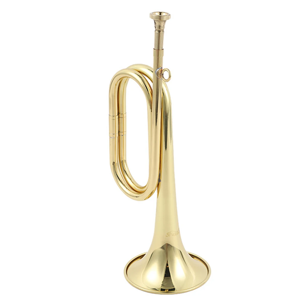 

Trumpet With Distinctive Appearance And Easy Playability Excellent Sound Brass Cavalry Horn