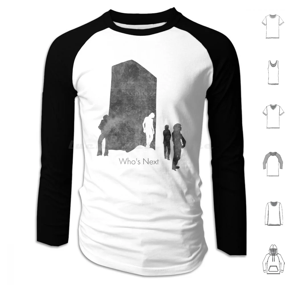 Толстовка Who's Next из хлопка с длинным рукавом The Who Sell Out Roger Daltrey Pete Townshend Music British And