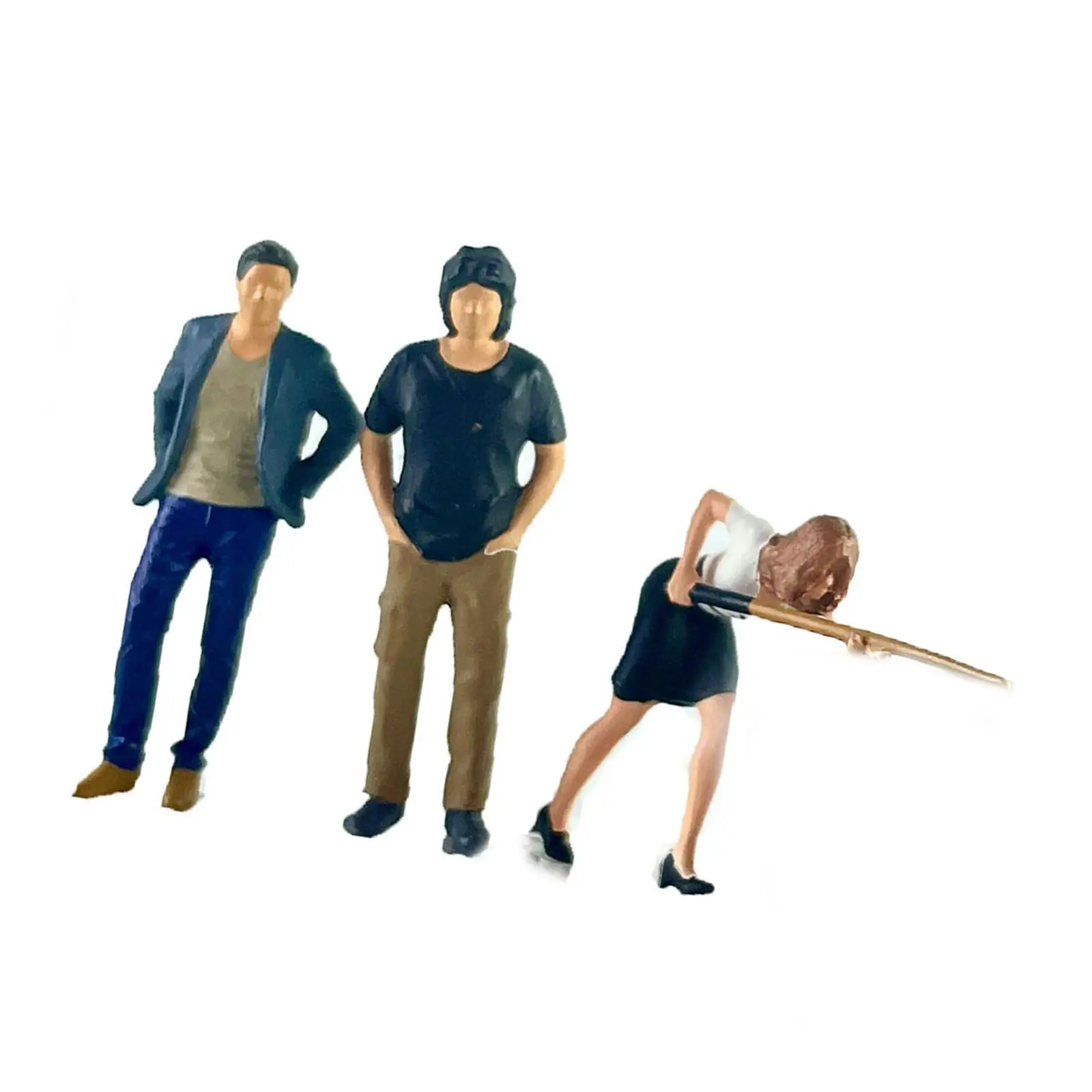 Мини-фигурка для бильярда набор моделей 1:64 фигурка людей модель диорамы