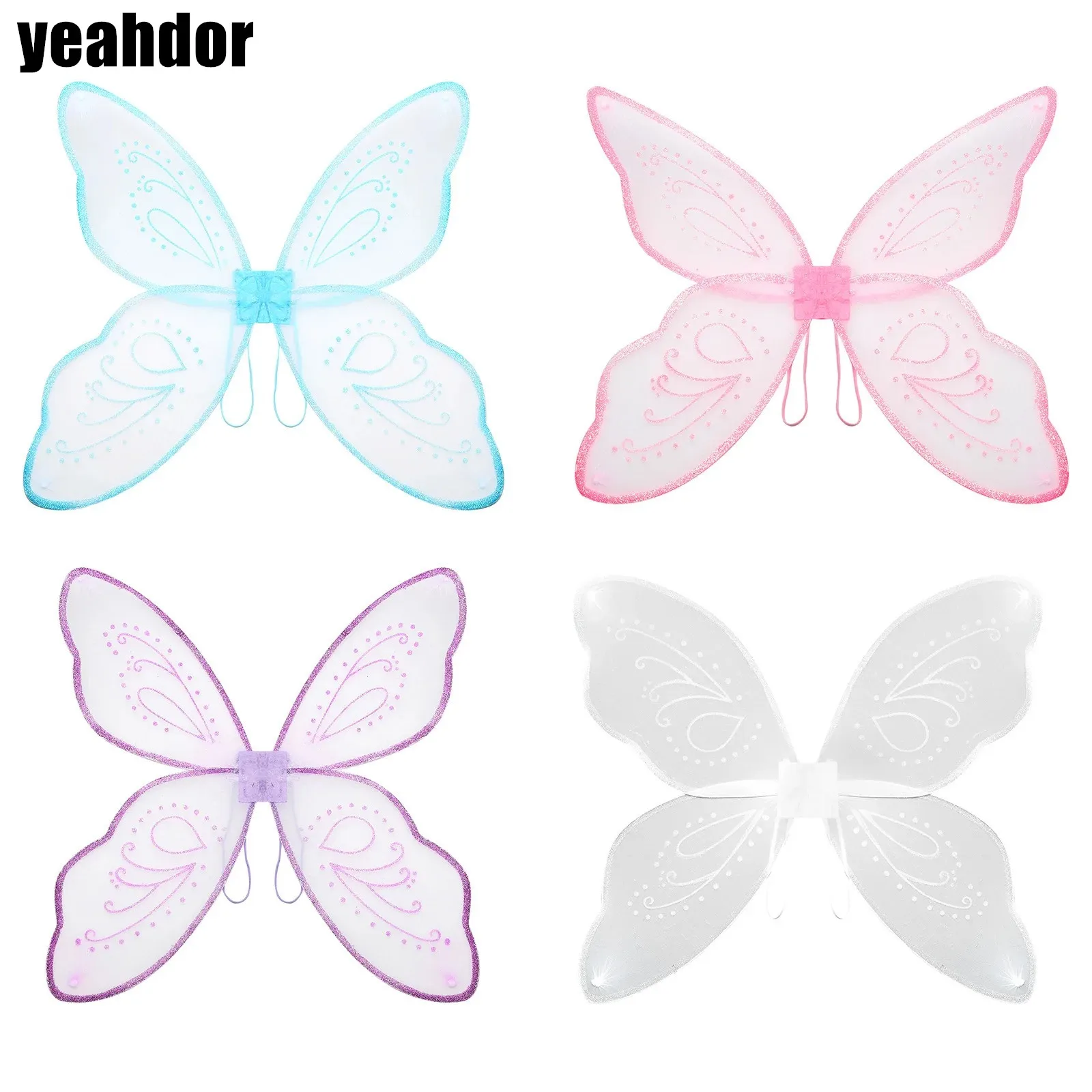 Детский Ультратонкий чехол со стразами и крыльями бабочки