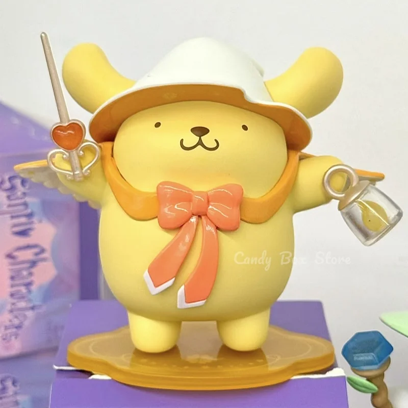 Miniso натуральная слепая коробка Sanrio Magic Story Series Kuromi Pacha Dog и Laurel Kawaii милые подарки на