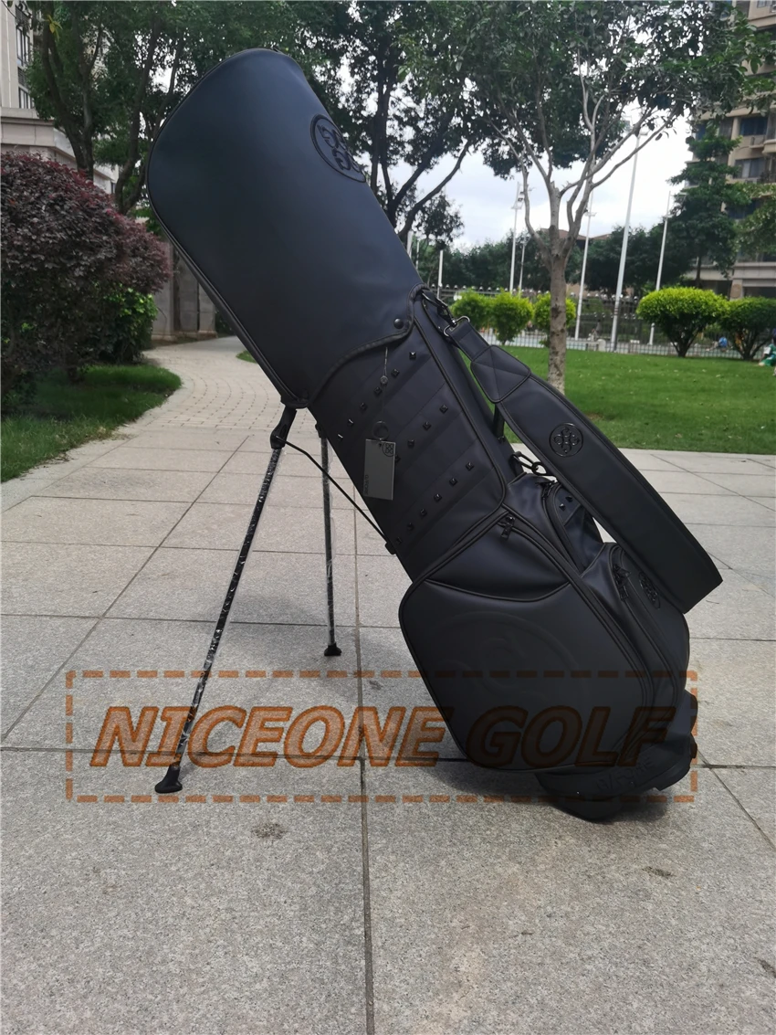 GOLF bag Lightweight holder bag printed PU Club bag Men's and women's GOLF supplies Outdoor sports and leisure golf bag