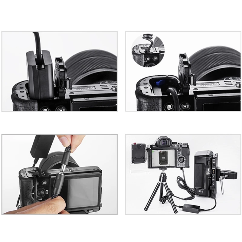 594F USB к FW50 AC-PW20 DC соединитель питания для камеры 7 a7 a7S a7II a7R A3000 A5000 A6000 NEX5 NEX3 NEX |