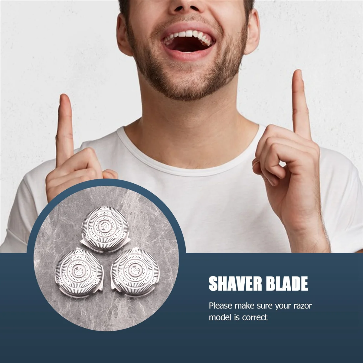 3 шт. сменные лезвия для бритвы Philips HQ9100 HQ9190 HQ9070 HQ9170 HQ9020 HQ8160 HQ8250 HQ9090