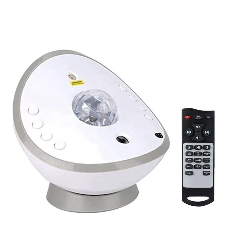 

Star Projector Night Lights, Galaxy Lighting, LED Nebula Lamp,Ocean Wave And Aurora Pattern,25 White Noise Sound