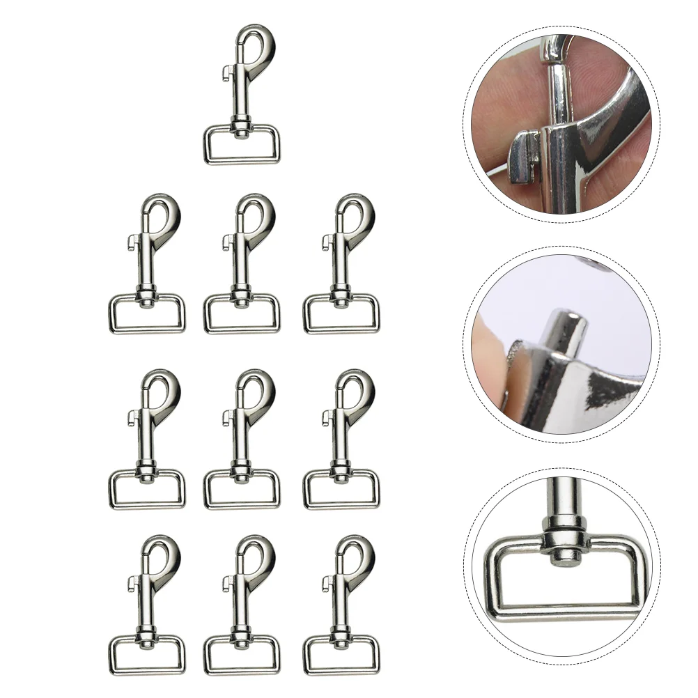 10 шт. поворотный крючок для домашних животных пряжка болт защелкивающийся зажим