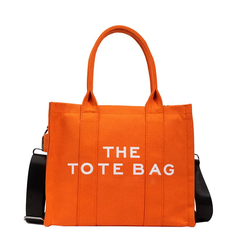 Casual Canvas Large Capacity Tote Bag Women Handbags Designer Letters Shoulder Crossbody Bags Luxury Big Shopper Bag Purse 2023