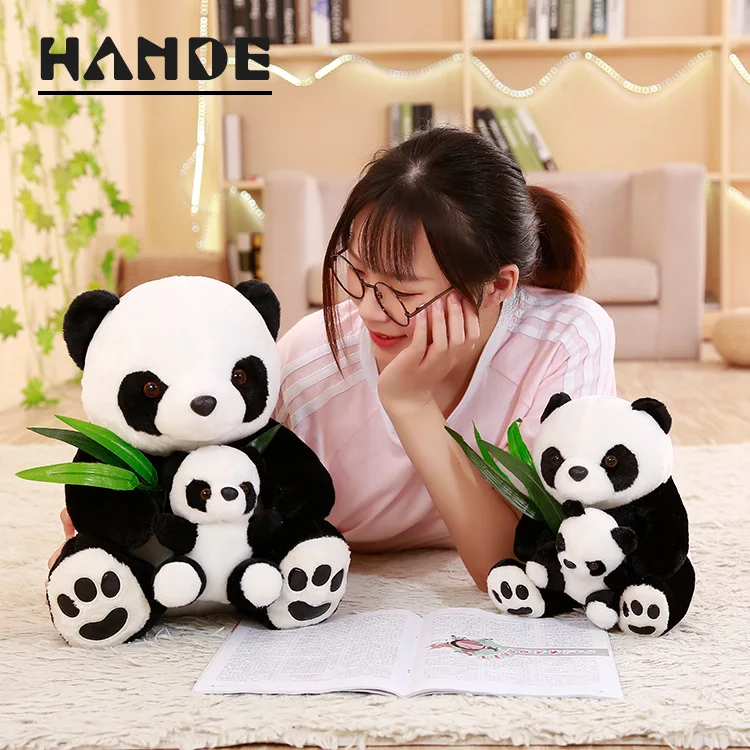 

Мягкая плюшевая игрушка-панда, 23 см