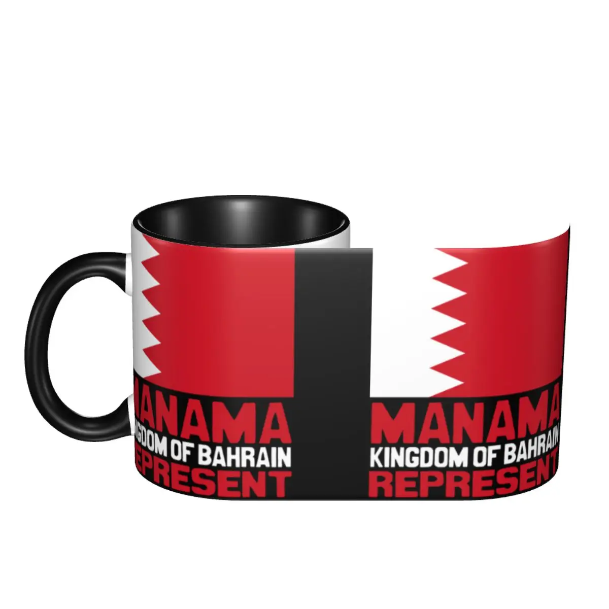 

Manamah, Bahrain, Represent Graphic Cool Cups Mugs Print Mugs R330 Humor Graphic multi-function cups