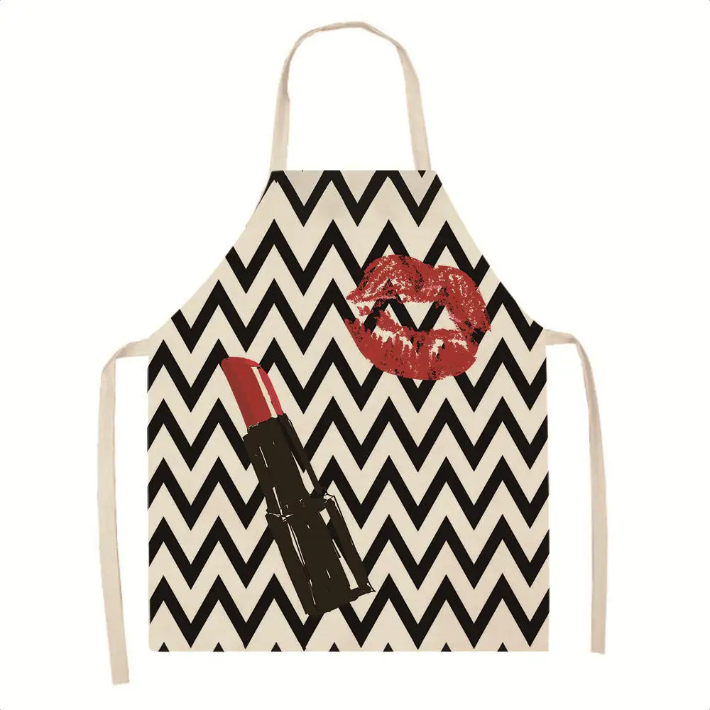 

1 шт., Женский Льняной Фартук с надписью «LOVE»