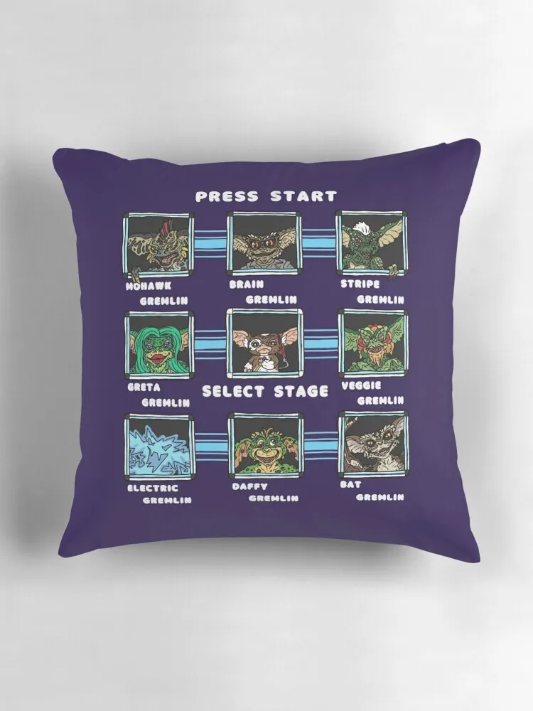 Видеоигра Gremlins вдохновленная мегаманом специальная диванная подушка для сцены