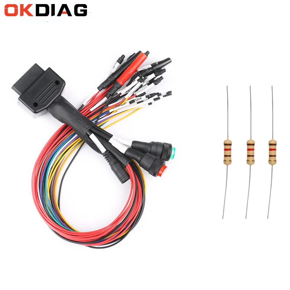 

2022 Newest Breakout Tricore Cable GODIAG Full Protocol OBD2 Jumper Cable for MPPS Ke-ss V2 Fg-tech By-shut Dis-Prog Bench Work