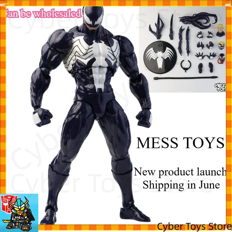 Фото 【Доставка в июне】MESS TOYS-VENOM: ожидается отправка во втором квартале 2026 года. Коллекционная модель фигурки 1/12. №1