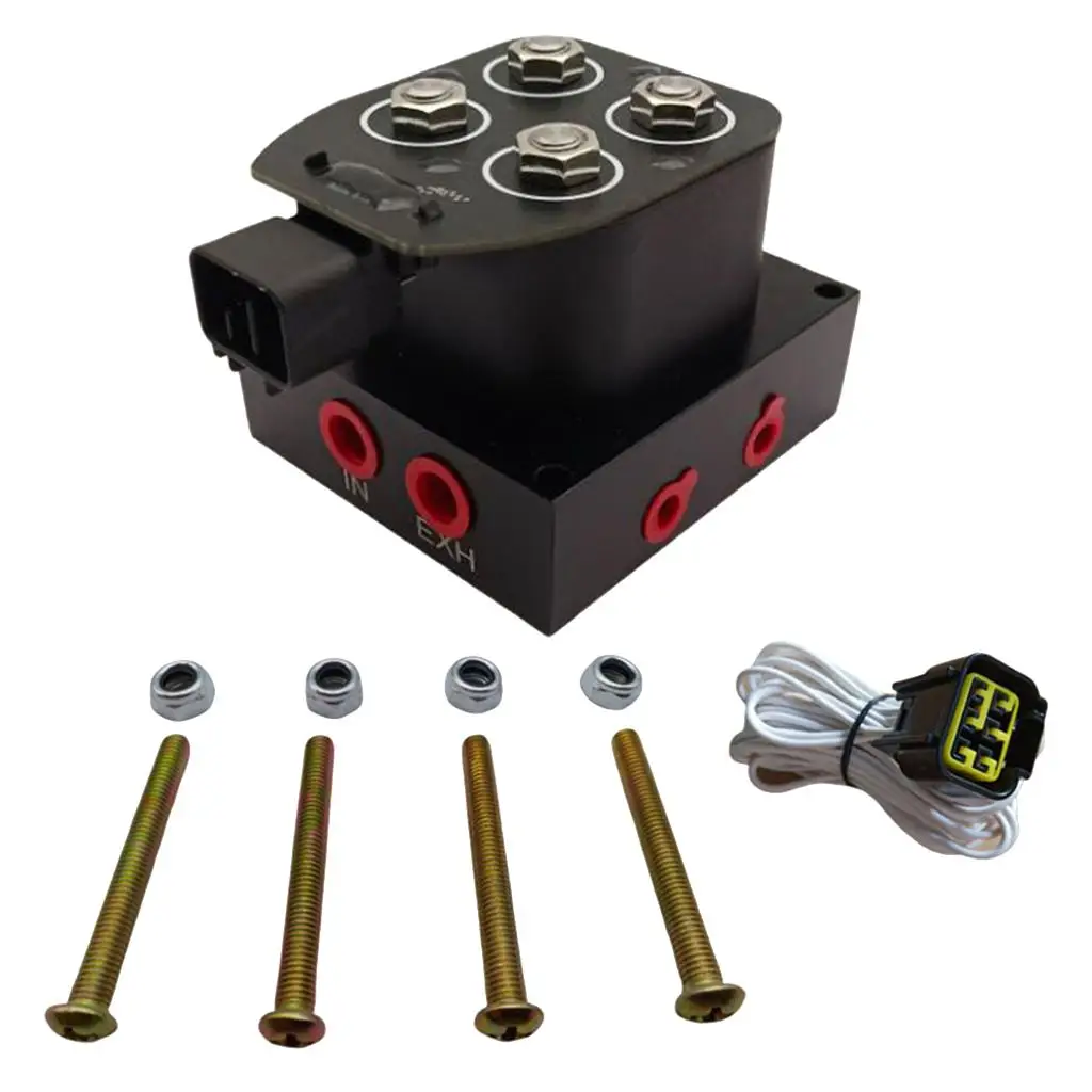 

4 Corner Solenoid Manifold Bag Block 0-300 PSI