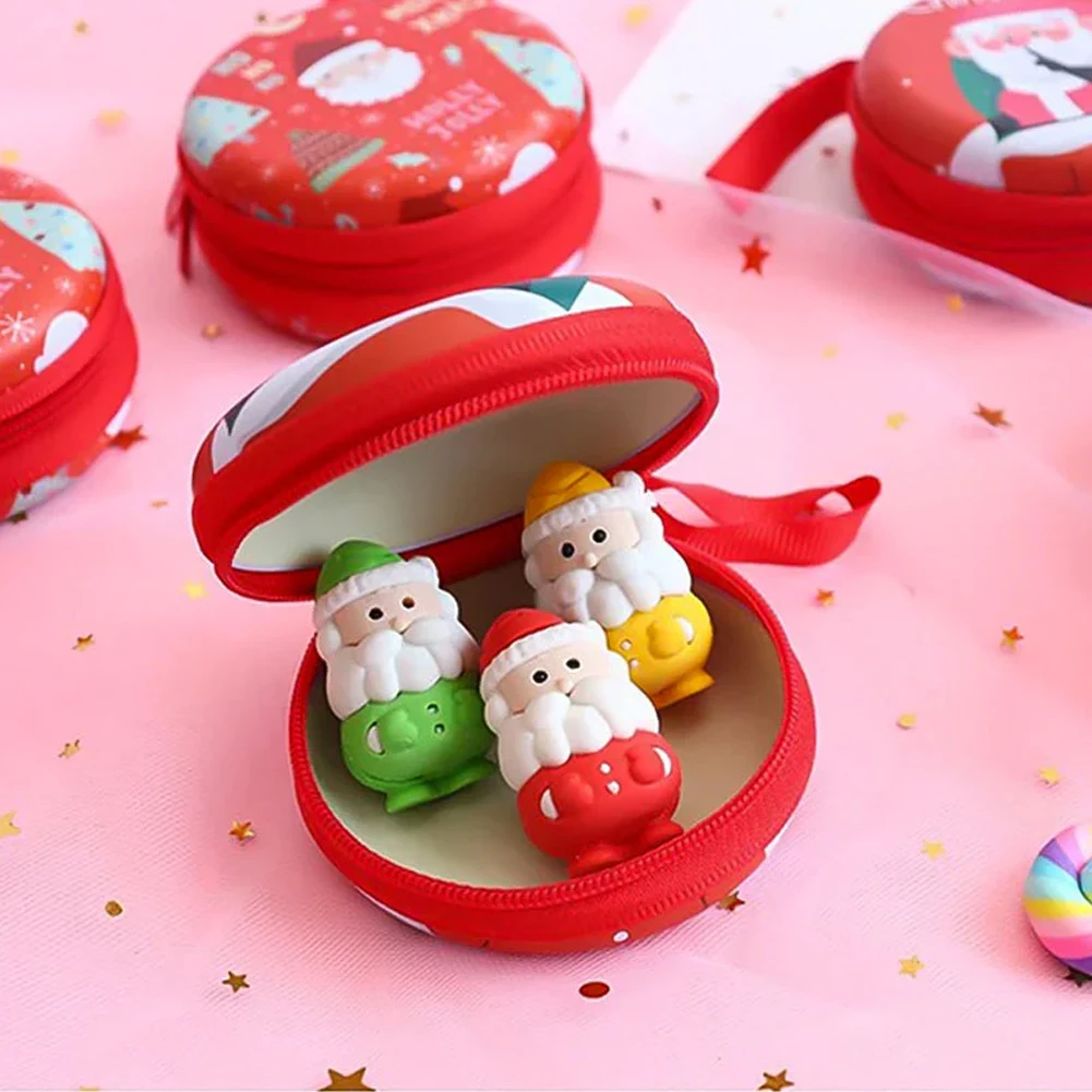 

Christmas Mini Money Key Bag Women Coin Purse Cartoon Pattern For Kids