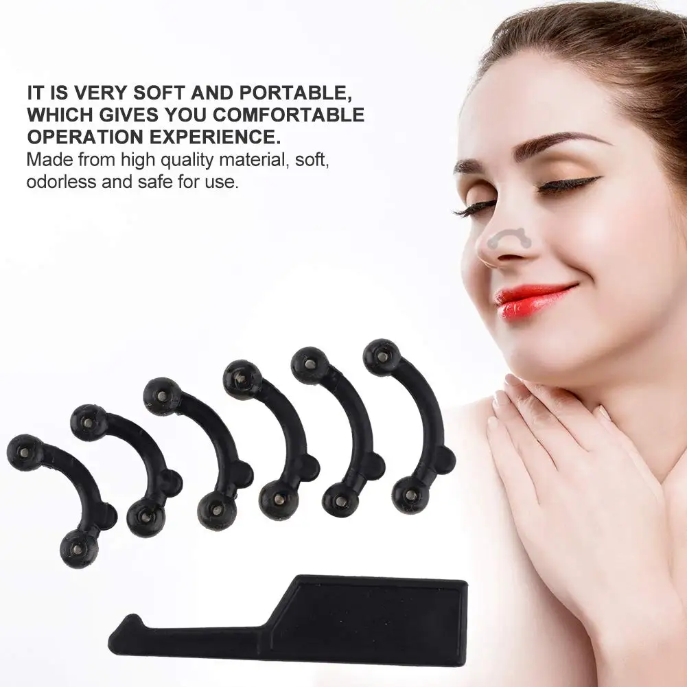 2 Sets Nose Up Lifting Nose Shaper Lifter Nose Slimmer Nose Corrector Nose Bridge Straightener Beauty Tool 3 Size Pain Free images - 2