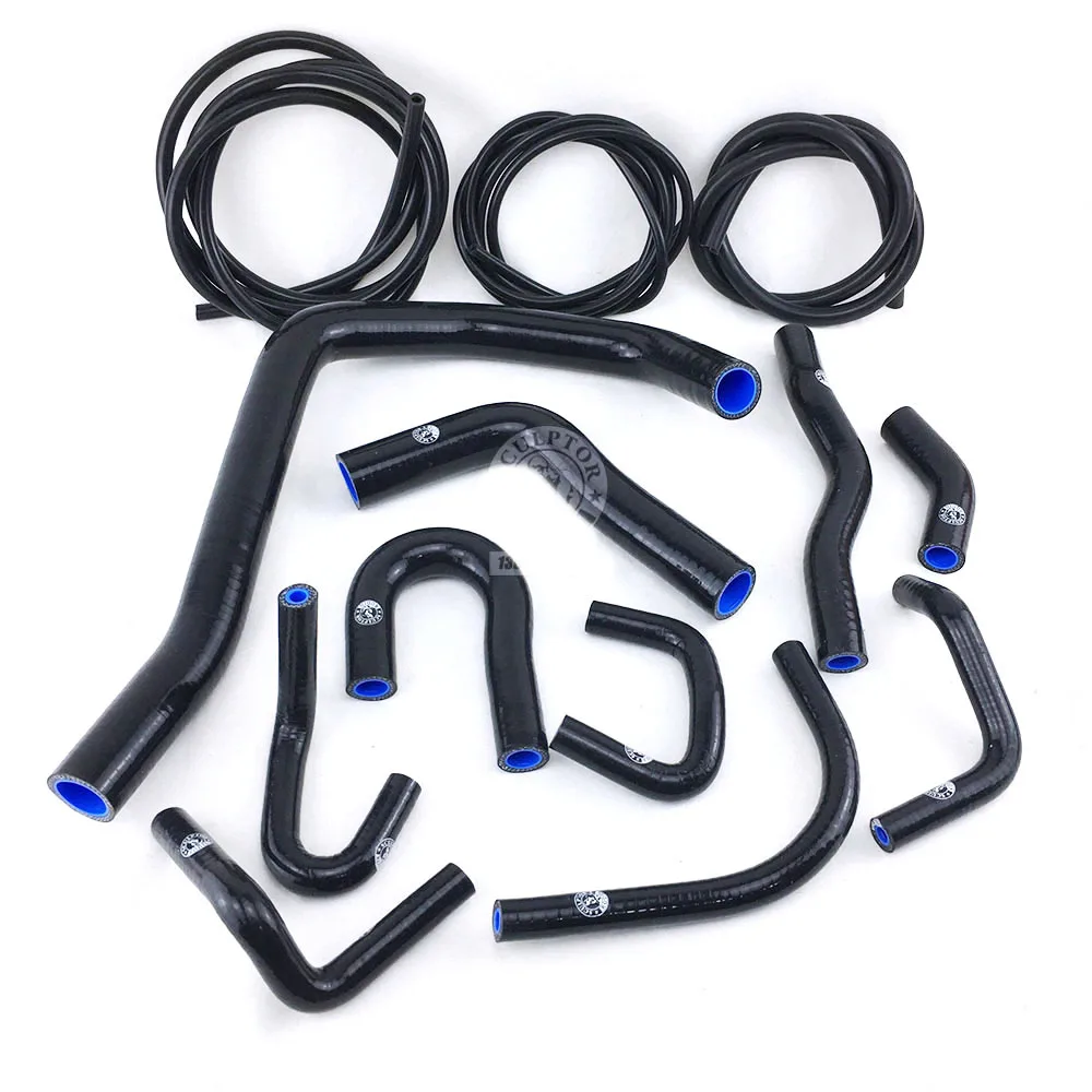 

SILICONE RADIATOR HOSE KIT +Vacuum Hose Kit FOR 88-91 Honda Civic/CRX EE EF / CR-X Base/DX/ HF/Si(13PCS)