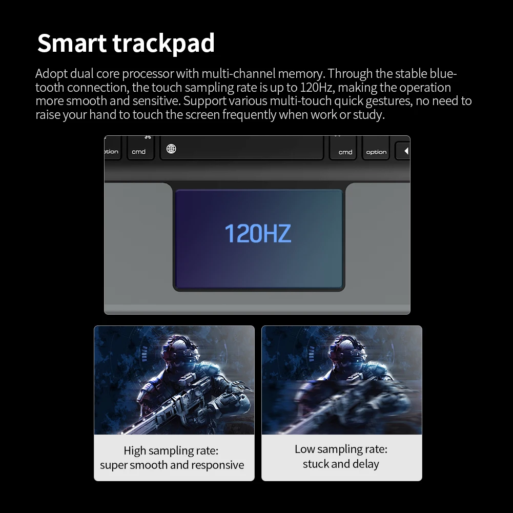 Чехол NILLKIN для iPad Pro 11 2021/2020 чехол Bluetooth клавиатура 9 поколение сенсорная панель с