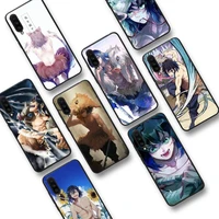 fhnblj hashibira inosuke phone case for samsung s20 lite s21 s10 s9 plus for redmi note8 9pro for huawei y6 cover