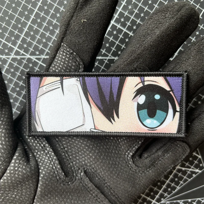 Фото Love Chunibyo и другие бредовые подвижные знаки для морального духа Аниме Девушки глаза нашивки с крючками и петлями №4