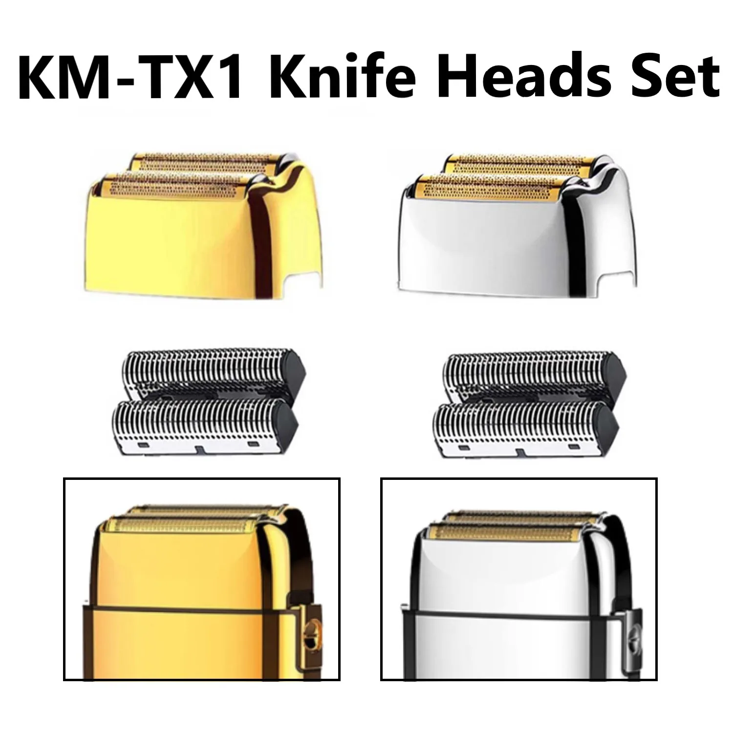 Professional replacement Foil and Cutter Blades Set Suitable