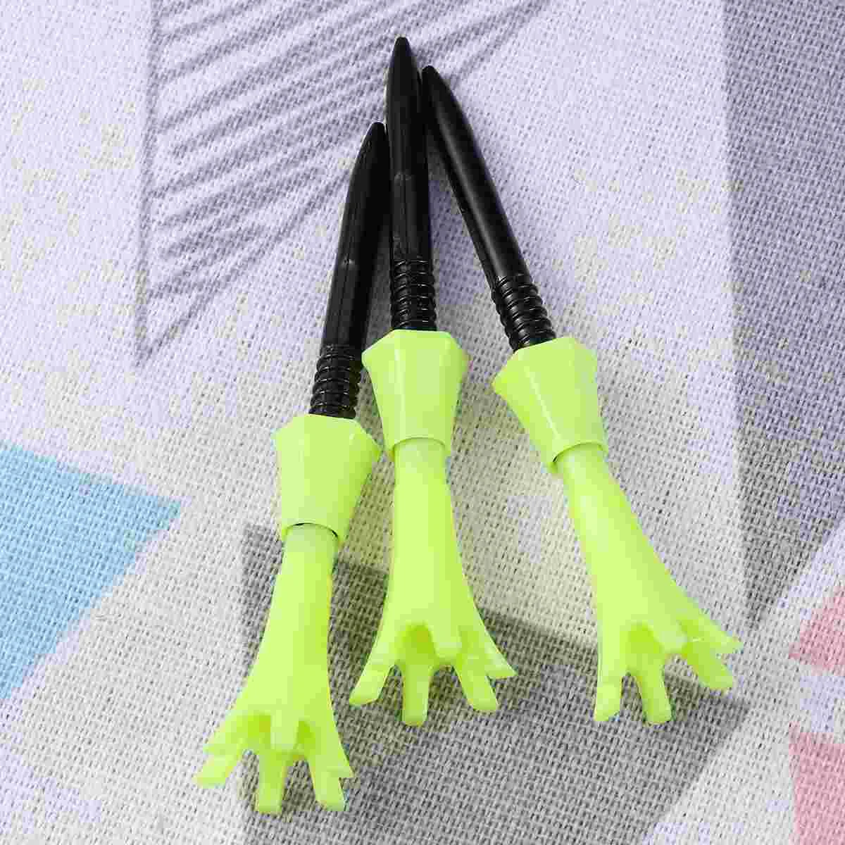 

3pcs Club Nails Training Tee T204 Adjustable Tees Equipment (Green)