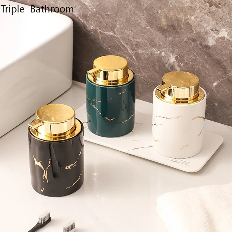 

1pc Nordic Style Ceramic Wristband Hand Dispenser Hand Sanitizer Bottle Liquid Soap Dispensera Home Kitchen Bathroom Accessories