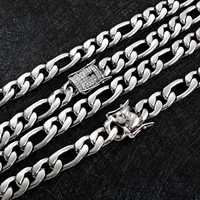 316l steel link chain necklace for men women fashion jewelry accessories waterproof nk chain necklaces