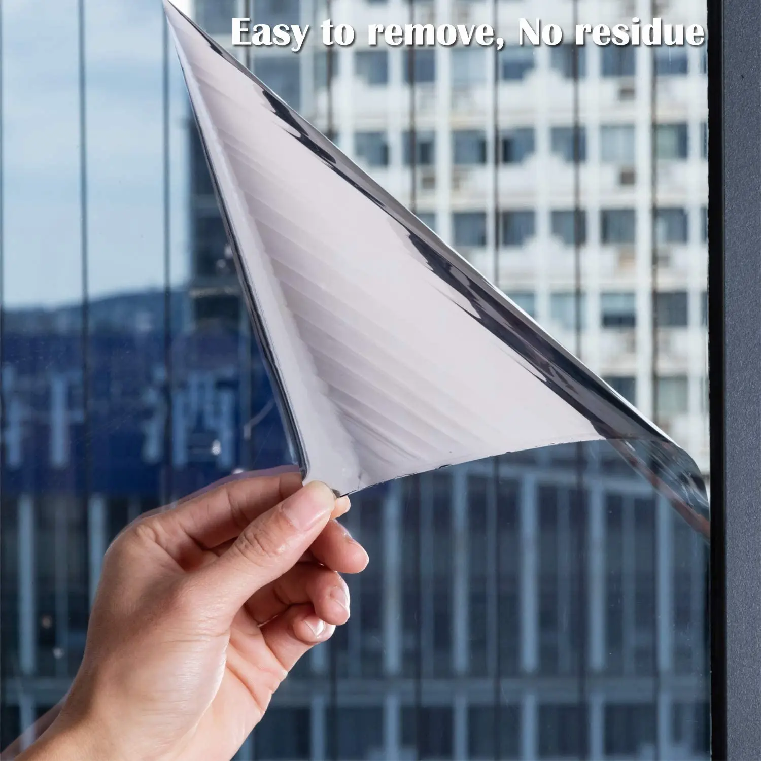 

5m Privacy Window Film Sun Blocking Mirror Reflective Window Tint One Way Heat Control Vinyl Anti UV Glass Stickers for Home Off