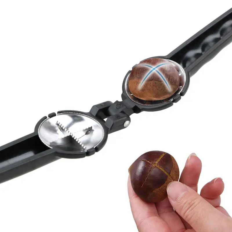 

Chestnut Nut Nutcracker Quick New Sheller Nut Opener 2 In1 Chestnut Sheath Chestnut Cutter Wholesale Kitchen Accessories 2023