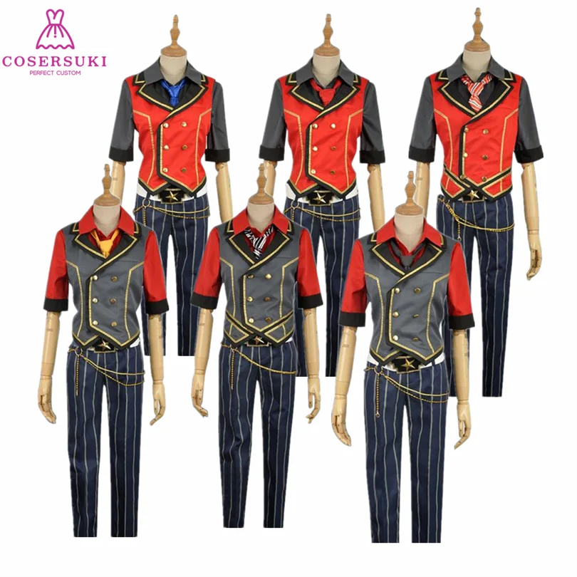 

Костюм для косплея «звёзды» Yuuki Makoto Hidaka Hokuto Ogami Koga Isara Mao Sakuma King Sakuma Ritsu