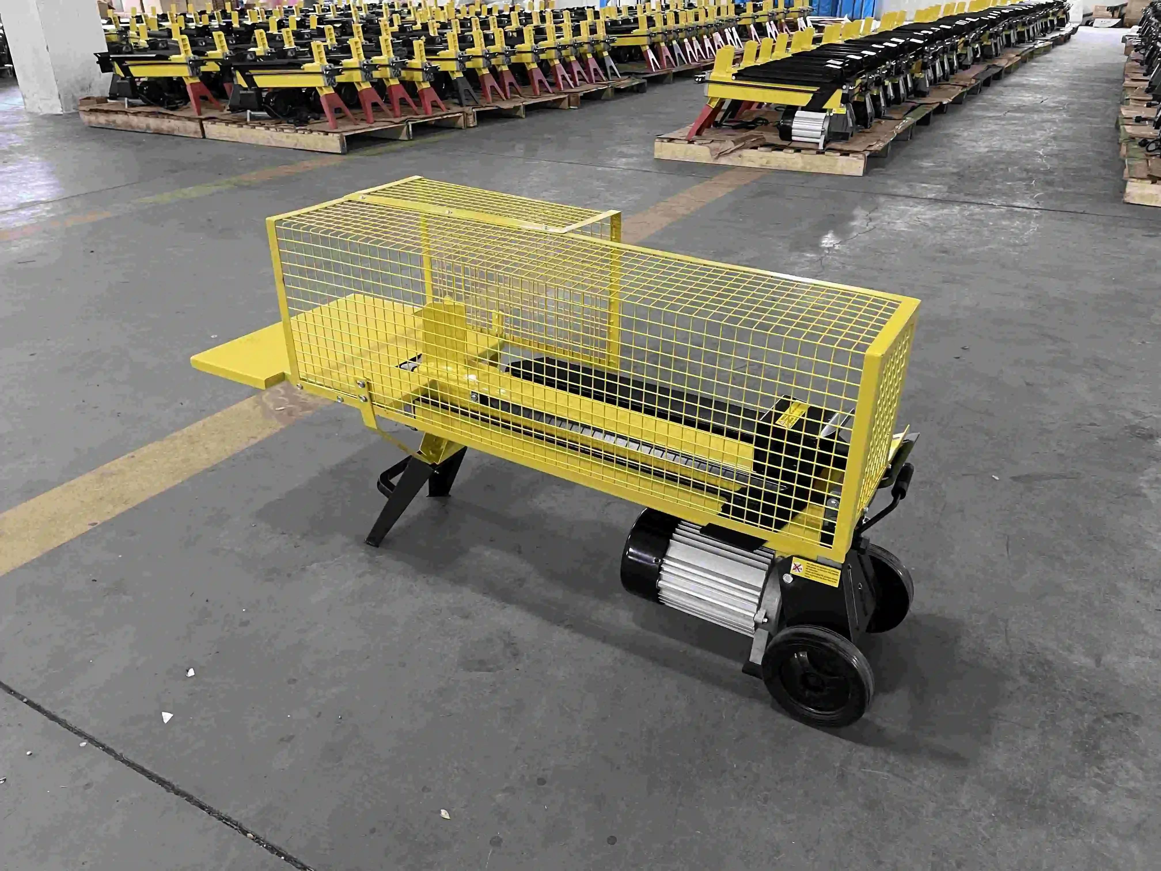 HYstrong небольшой портативный 7-тонный 8-тонный дровокол машина для разделения дров