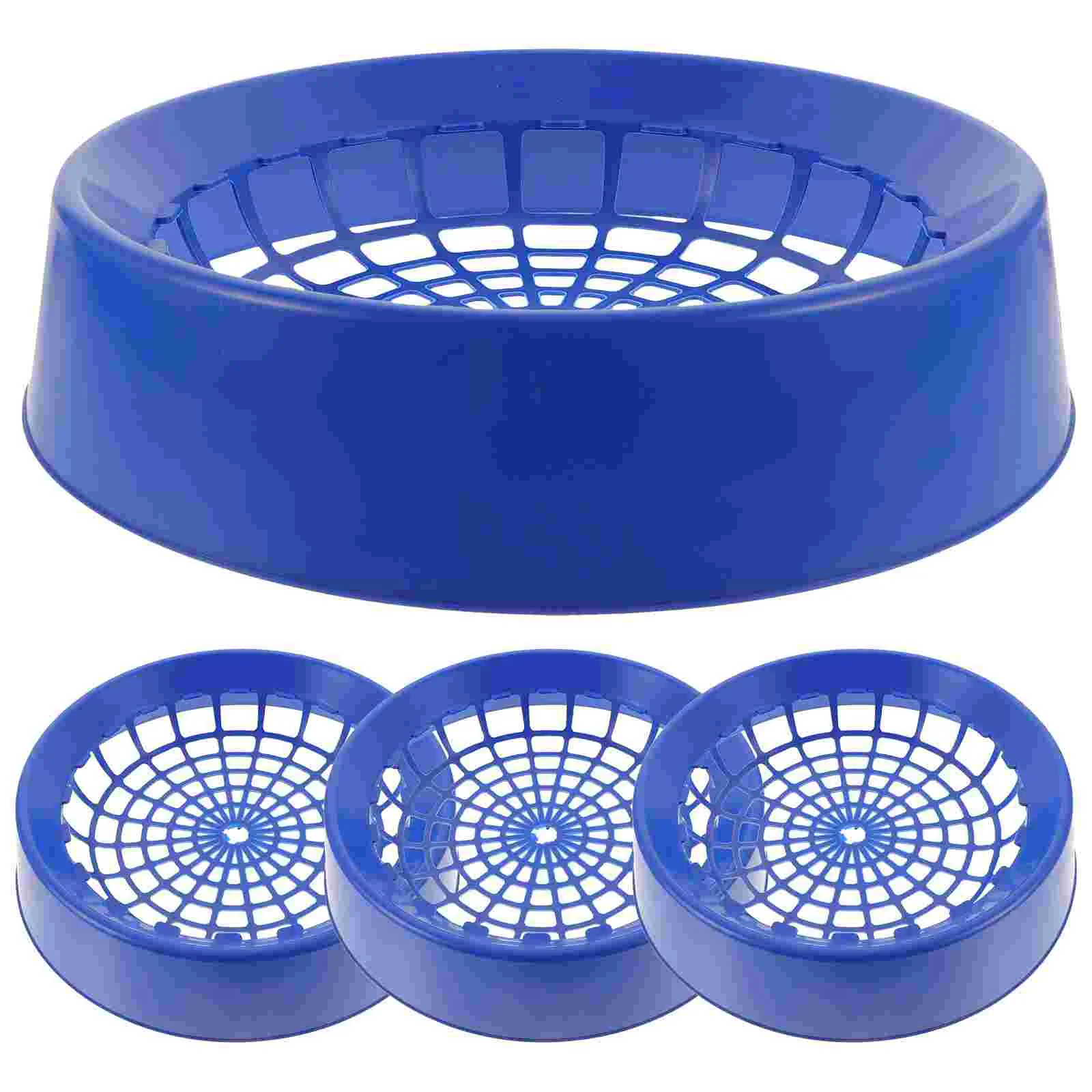 

4 Pcs Bird Breeding Box Bird Feeders Doves Breeding Bowl Bird Egg Basin Petg
