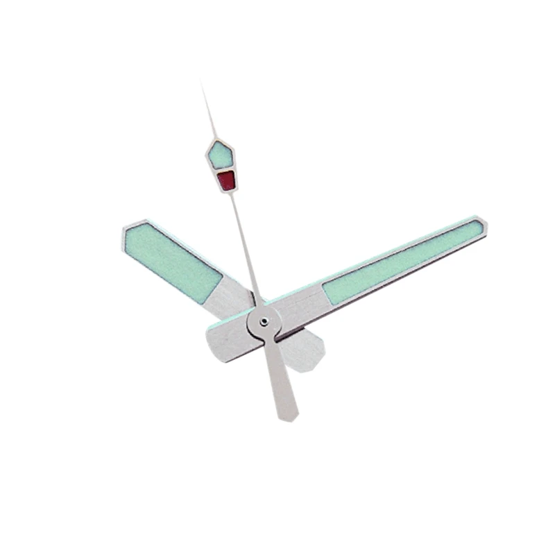 Часы наручные стереоскопические серебристые светящиеся иглы C3 для NH35 NH36 4R35 4R36