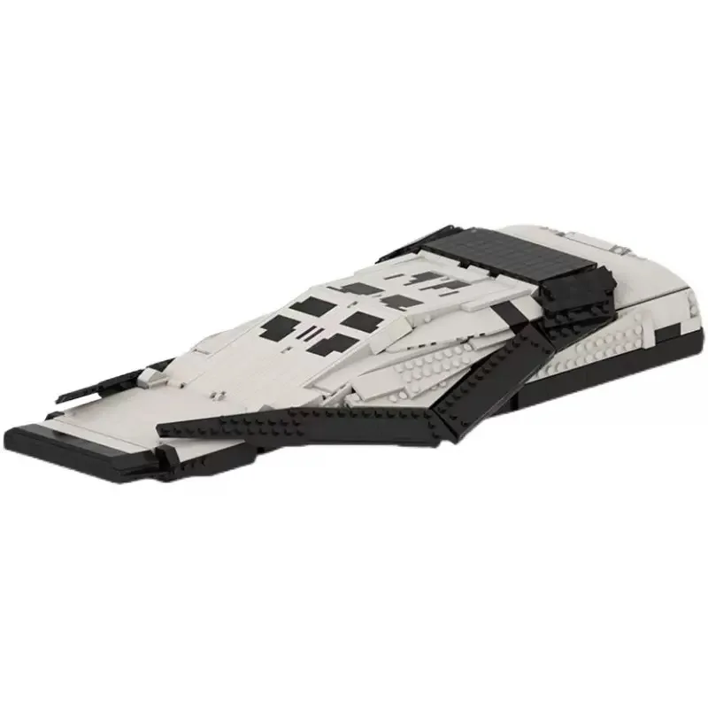 Фото Модель космического корабля MOC Interstellar Endurance, комплект строительных блоков Ranger Wanderer, самолет, кирпичи, головоломка, игрушки «сделай сам», детский подарок на день рождения №1