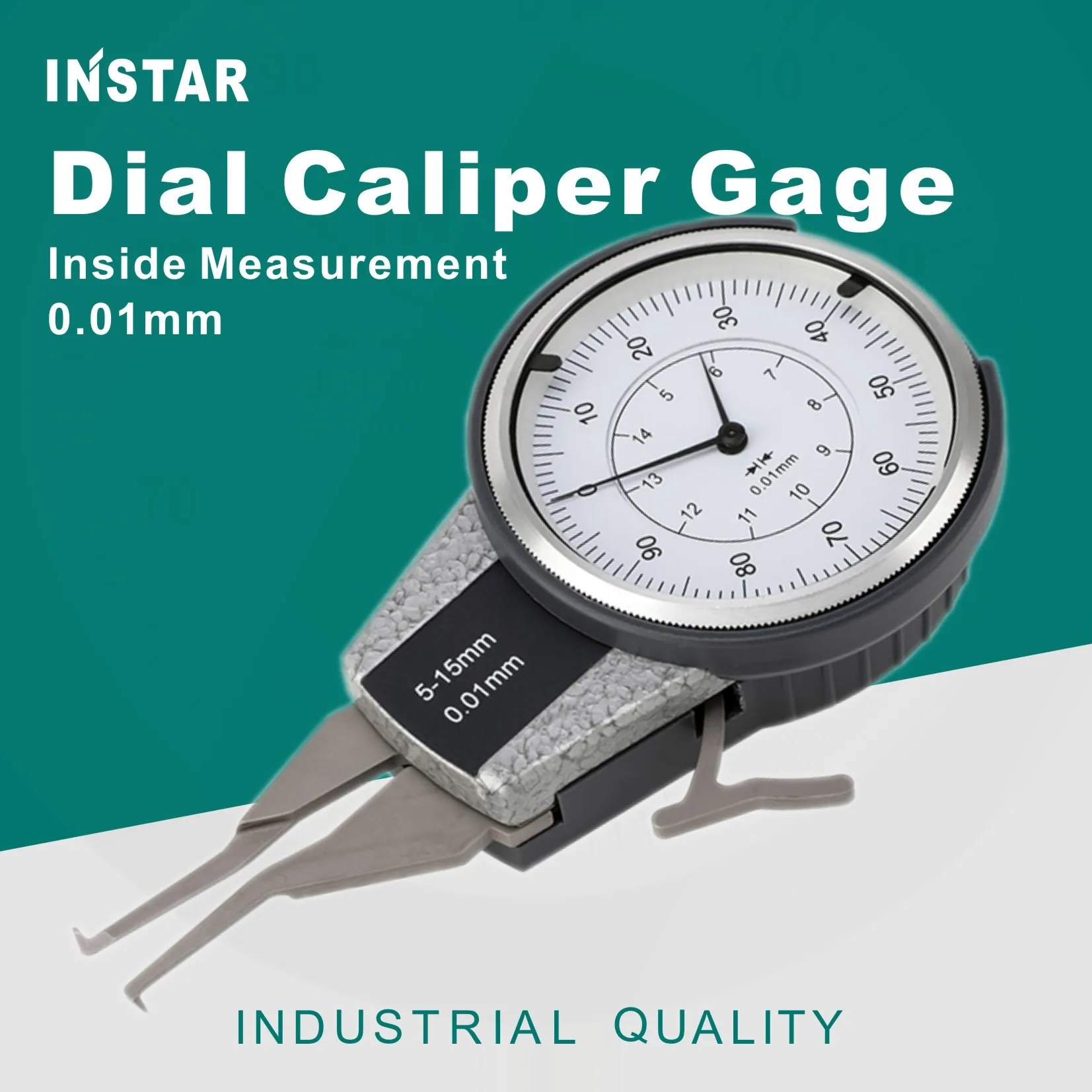 Calibradores de calibre para medición interior 5-15mm 10-20mm calibre interno Dial Gage 20-30mm 30-40 40-50mm calidad Industrial 0,01mm