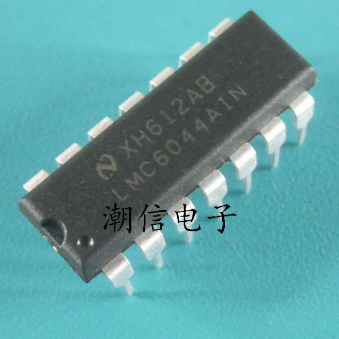 

free shipping LMC6044AIN LMC6044INDIP-14 10PCS