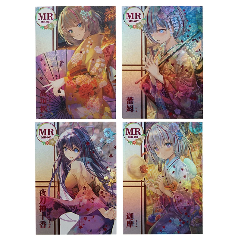 

История богини праздник богини 2 Mr Card Rem Yatogami Tohka Daiwa Scarlet Kagura Аниме игры Kawaii коллекционные карты Подарочные игрушки